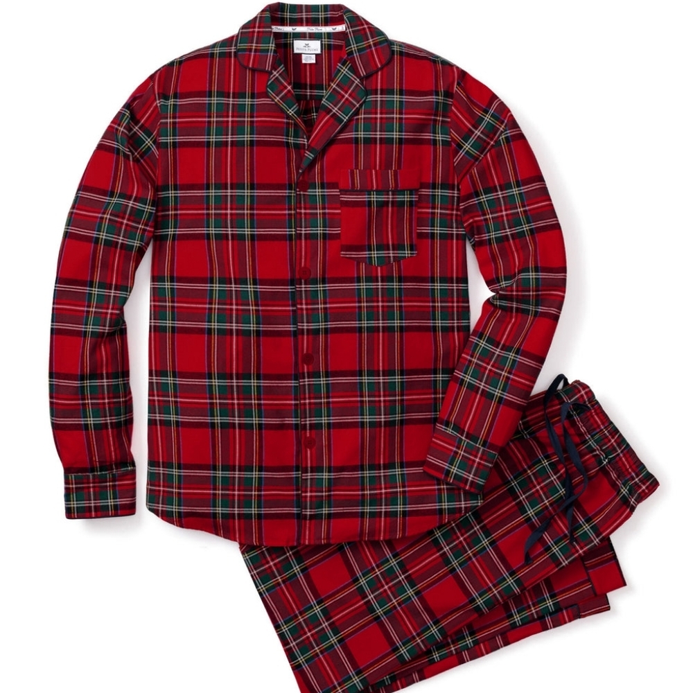 Petite Plume Mens Christmad Pajama Set